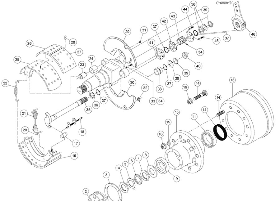 Схема оси Y 6801 - Механика 74